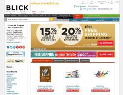 Blick Art Materials優惠券 